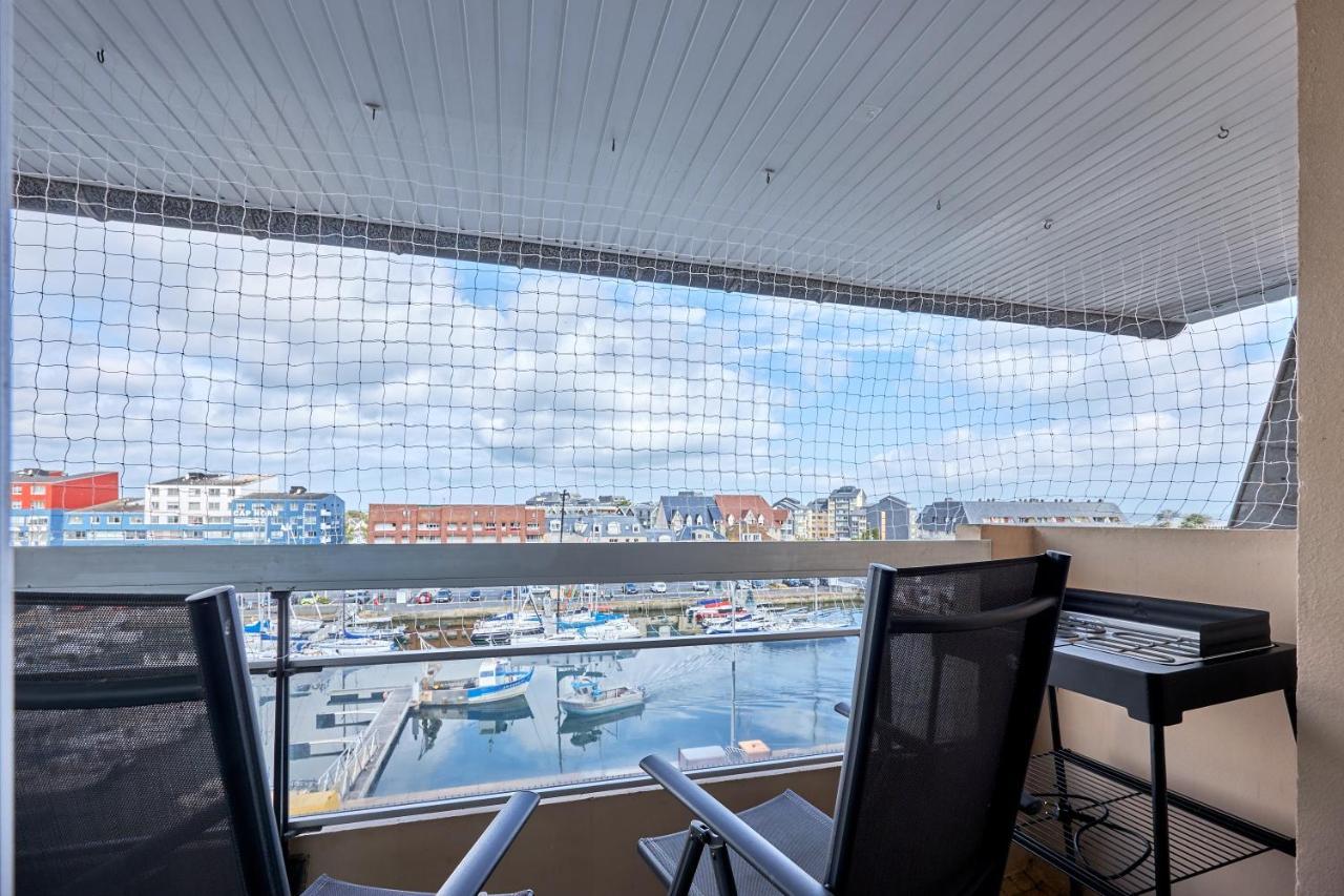 Le Tikahupo - Charmant Appt Vue Sur Le Port Courseulles-sur-Mer Εξωτερικό φωτογραφία