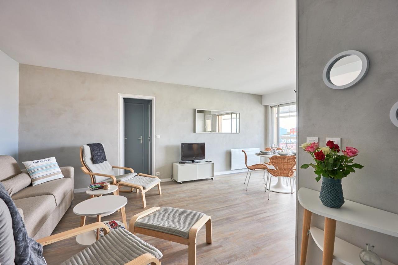 Le Tikahupo - Charmant Appt Vue Sur Le Port Courseulles-sur-Mer Εξωτερικό φωτογραφία